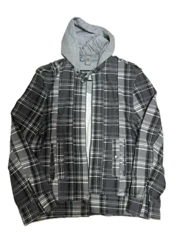 Pincponc / Check zip hoodie 스트릿 y2k