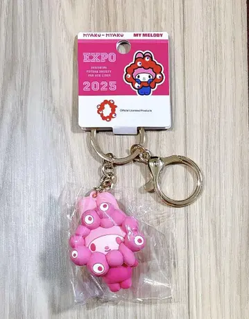 산리오 미야쿠미야쿠 변신 입체 마스코트 최애 컬러 키링