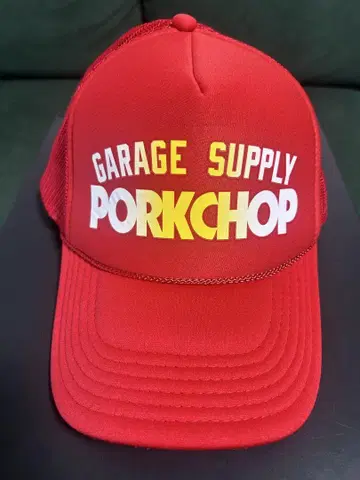 GARAGE SUPPLY PORKCHOP 트래커 캡