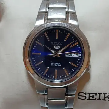 SEIKO 파이브 21J 자동 와인딩 유럽/미국 수출 사양