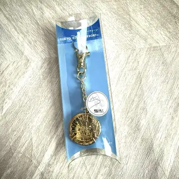 새상품 디즈니 리조트 신데렐라 성 루페형 키체인 키링