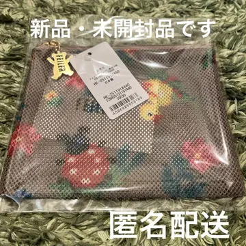 페이러 하이디 메쉬 파우치 S 베이지