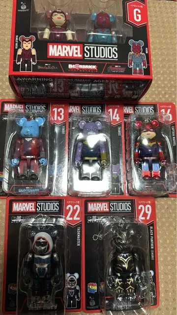 MARVEL STUDIOS 피규어 5체 세트