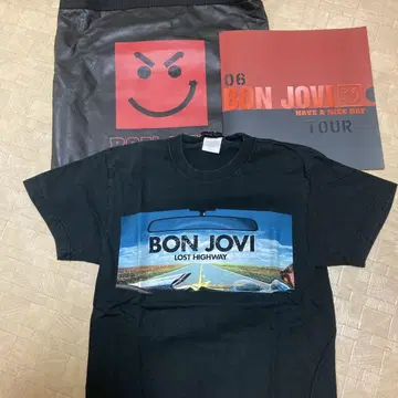 BON JOVI LOST HIGHWAY JAPAN TOUR 티셔츠