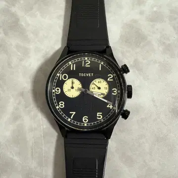 TSOVET 크로노그래프 손목시계 쿼츠