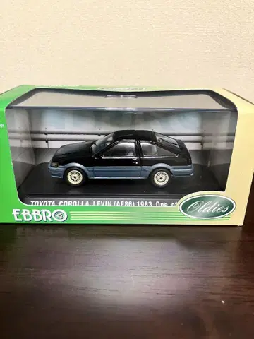 레어 색상 1/43 EBBRO 도요타 카롤라 레빈 (AE86) 1983