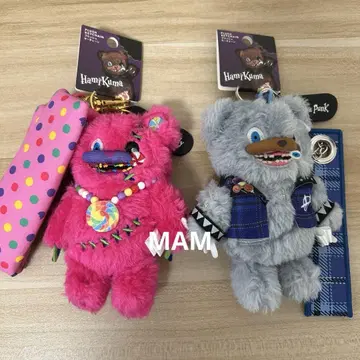 USJ 하미곰 캔디 스트랩 포함 마스코트 키체인 펑크
