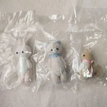 mori의 그림책 작은 동물들 피규어 컬렉션 [ 3개 세트 ]