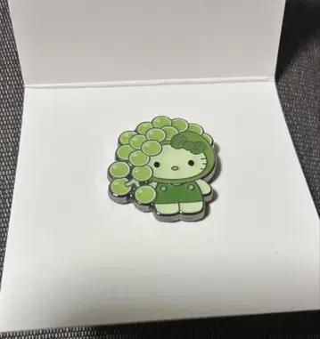 해초 키티 일본관 핀 배지 바다포도 쿠비레즈타