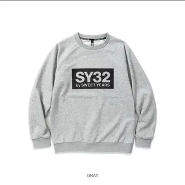 SY32 트레이닝복 맨투맨 그레이 S 사이즈