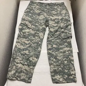 미군 실물 ACU 디지털 카모 컴뱃 팬츠 카모플라쥬 팬츠