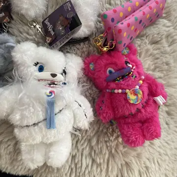 USJ 하미곰 캔디 하미곰 서울 2체 세트 키체인 미사용 새상품