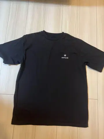 스노우피크 블랙 T셔츠 L