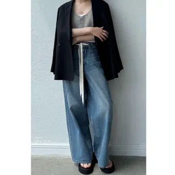 Plage 플라주 RIAM SUPER LOOSE DENIM 데님 34