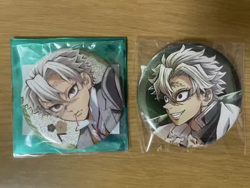 귀멸의 칼날 AGF 순카페 캔뱃지 시나즈가와 사네미