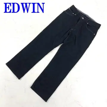 EDWIN 에드윈 블랙 데님 블랙 면 폴리에스테르 S C2802
