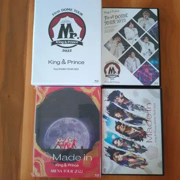 King & Prince 2022 LIVEBlu-ray 묶음 판매