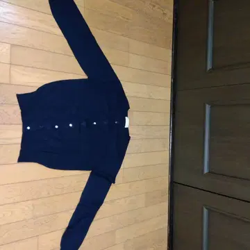 올드 잉글랜드 네이비 긴팔 가디건 앞면 버튼식