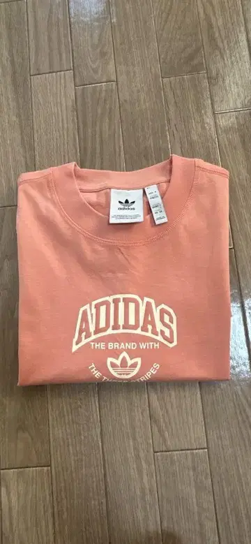 ADIDAS 핑크 반팔 T셔츠