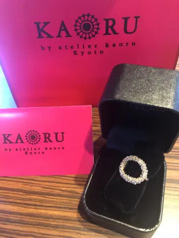 새상품 KAORU 카오루 스파클 반지 K10