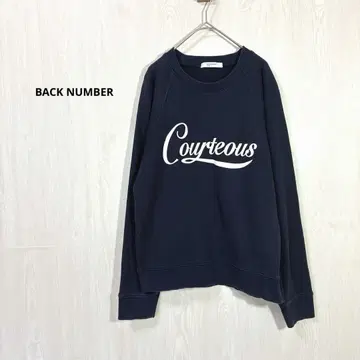 BACKNUMBER 트레이닝복 맨투맨 L 네이비 상의 캐주얼