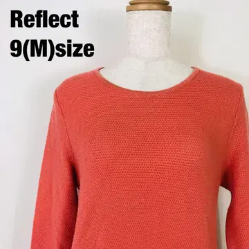 Reflect 리플렉트 라메 믹스 긴팔 니트 일본제 B7