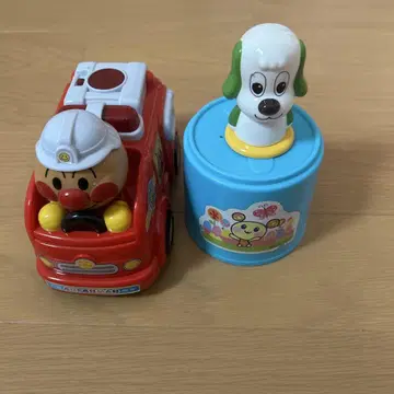 이이네! 숫자 타워 호빵맨 소방차 완구