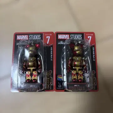 MARVEL 베어브릭 happy 복권 마블 아이언맨 마크 42