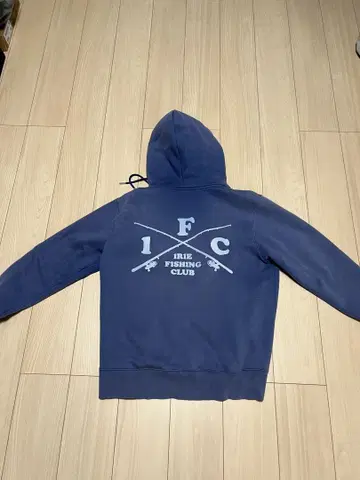 IRIE FISHING CLUB 후드티 XXL 네이비