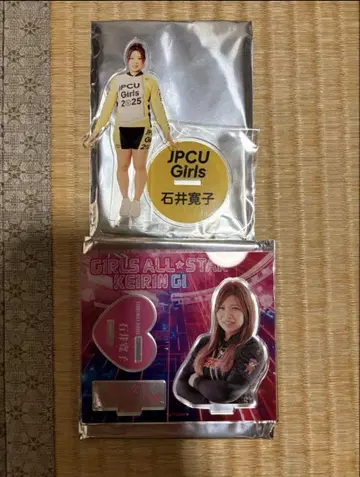 걸스 경륜 이시이 히로코 아크릴 스탠드 2종