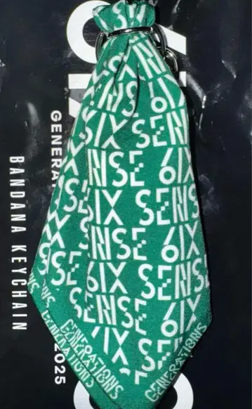 6IXSENSE 반다나형 키링