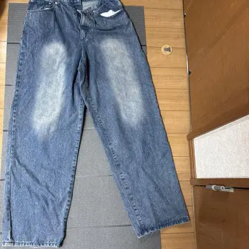 다크 블루 스트레이트 데님