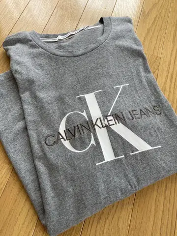 CALVIN KLEIN JEANS 그레이 T셔츠 XL