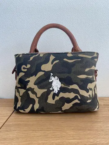 [ POLO ] 카모 패턴 숄더백