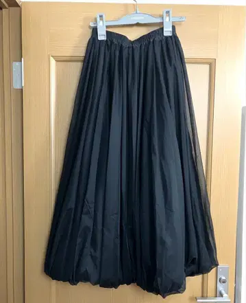 에시카 ESICA 택 포함 새상품 벌룬 타프타 스커트
