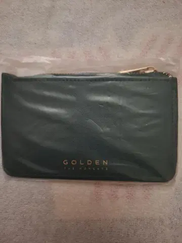 정국 GOLDEN 전시회 카드 지갑