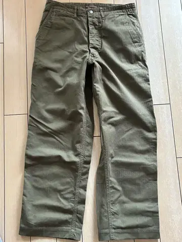 Workers Officer Trousers Vintage Fit OD