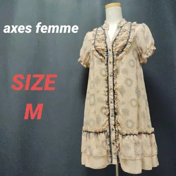 axes femme 엑시즈팜 올 패턴 원피스 프릴 레이스