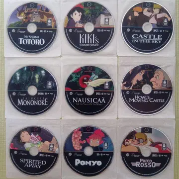 [북미판 DVD] 지브리 작품 9종 세트