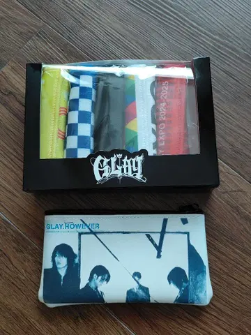 GLAY EXPO 30주년 미니 타월 HOWEVER 파우치 세트