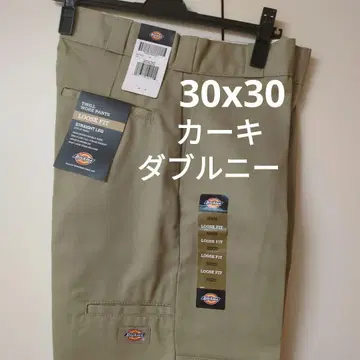 새상품 30x30 KH 더블니 워크 팬츠 디키즈 카키
