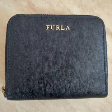 FURLA 블랙 접이식 지갑