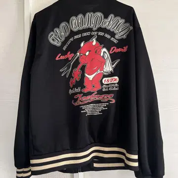 Ted Company Lucky Devil 바시티 자켓 XL