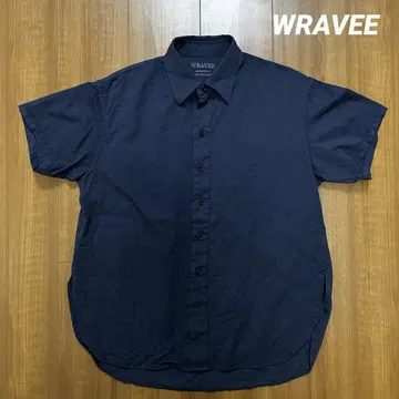 WRAVEE 라비 WV-03-RC 오아지 반팔 울 셔츠