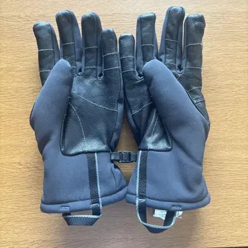 MOUNTAIN HARDWEAR 플리스 그로브 방풍 블랙 M