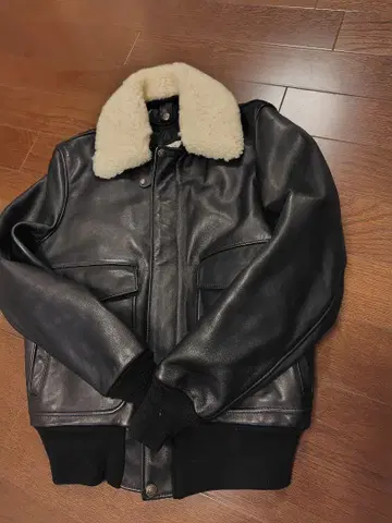 론 헤르만 x Schott BOMBER JACKET 38 새상품급 G1