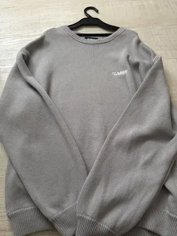 그레이 크루넥 스웨터 XLARGE