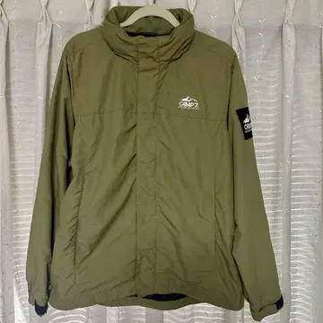 CAMP7 후드 부착 스탠드 자켓 L 사이즈