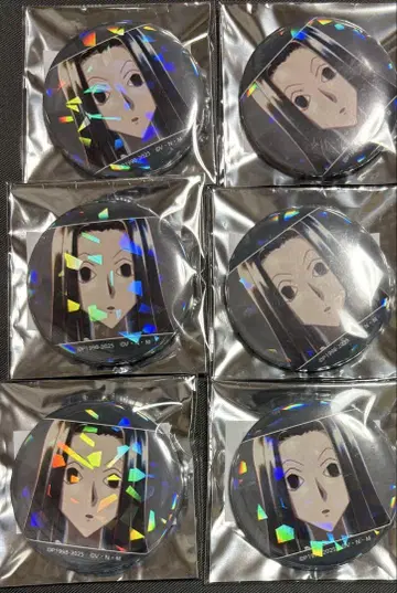 헌터헌터 Ani-Art 홀로그램 캔뱃지 이르미 세트