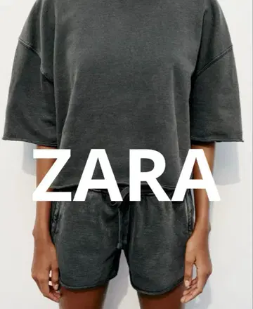 [ 최종 SALE ] ZARA 맨투맨 상하의 셋업 M 맨투맨 무지